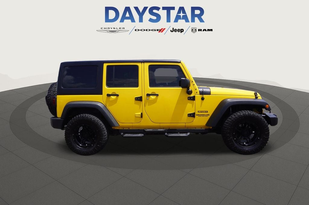 Used 2015 Jeep Wrangler Unlimited Sport with VIN 1C4BJWDG6FL558071 for sale in Malvern, OH