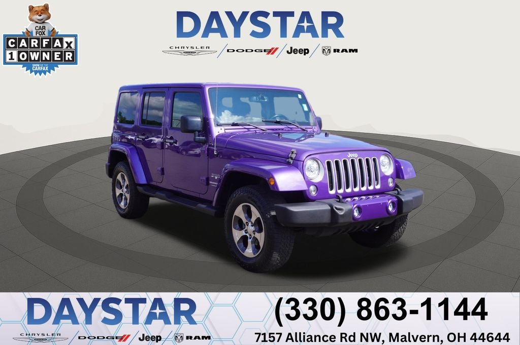 2018 Jeep Wrangler JK Unlimited Sahara 4x4