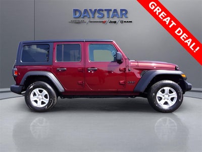 2022 Jeep Wrangler Unlimited Sport S 4x4
