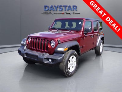 2022 Jeep Wrangler Unlimited Sport S 4x4