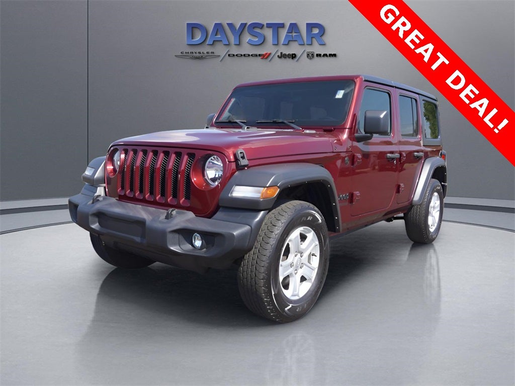 2022 Jeep Wrangler Unlimited Sport S 4x4