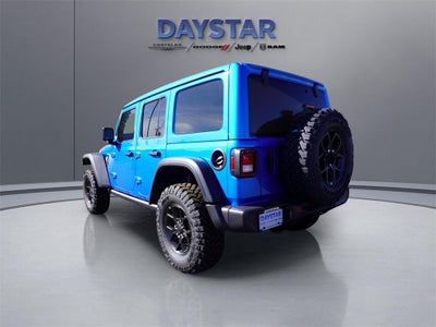 2026 Jeep Wrangler WRANGLER 4-DOOR WILLYS