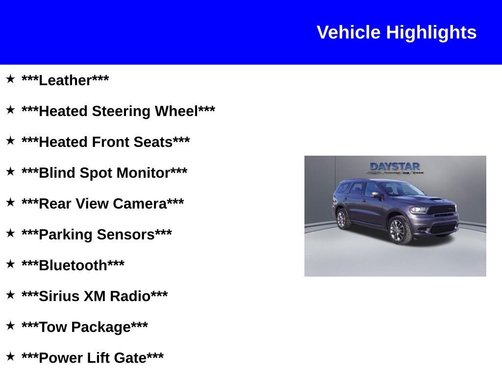 2020 Dodge Durango GT Plus AWD