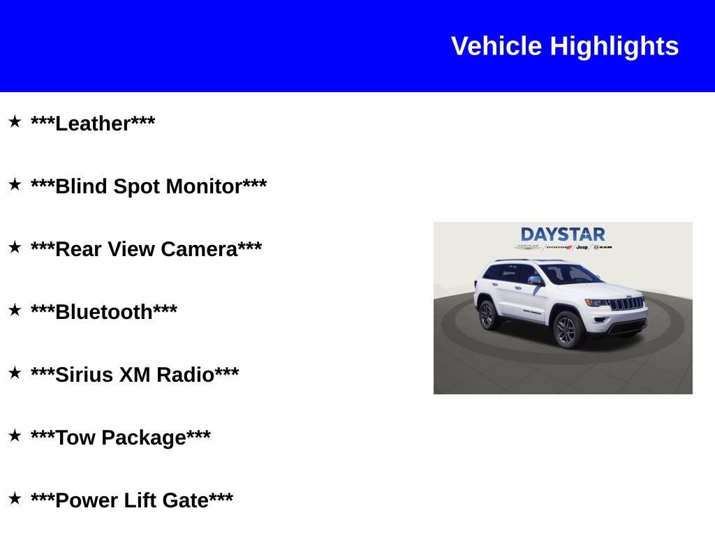 2020 Jeep Grand Cherokee Limited 4x4