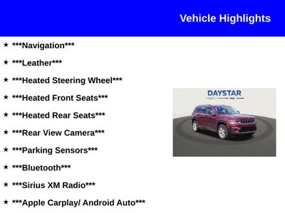 2023 Jeep Grand Cherokee Limited 4x4