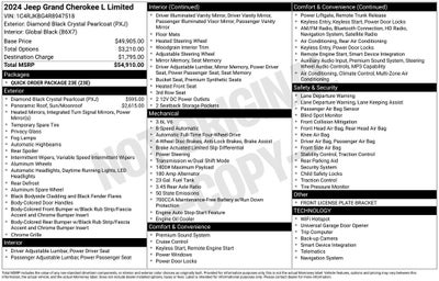 2024 Jeep Grand Cherokee L Limited 4x4