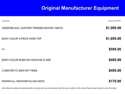 2026 Jeep Gladiator GLADIATOR MOJAVE 4X4