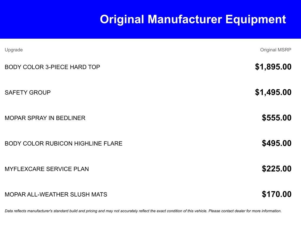 2026 Jeep Gladiator GLADIATOR MOJAVE 4X4