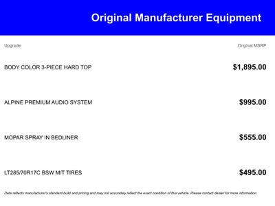 2026 Jeep Gladiator GLADIATOR MOJAVE 4X4