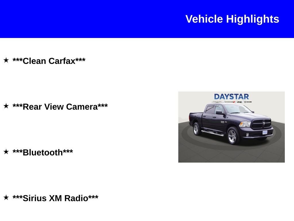 2016 RAM 1500 Express