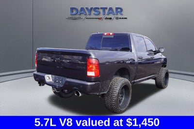 2018 RAM 1500 Lone Star Crew Cab 4x4 5'7' Box