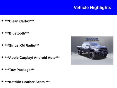 2018 RAM 1500 Lone Star Crew Cab 4x4 5'7' Box