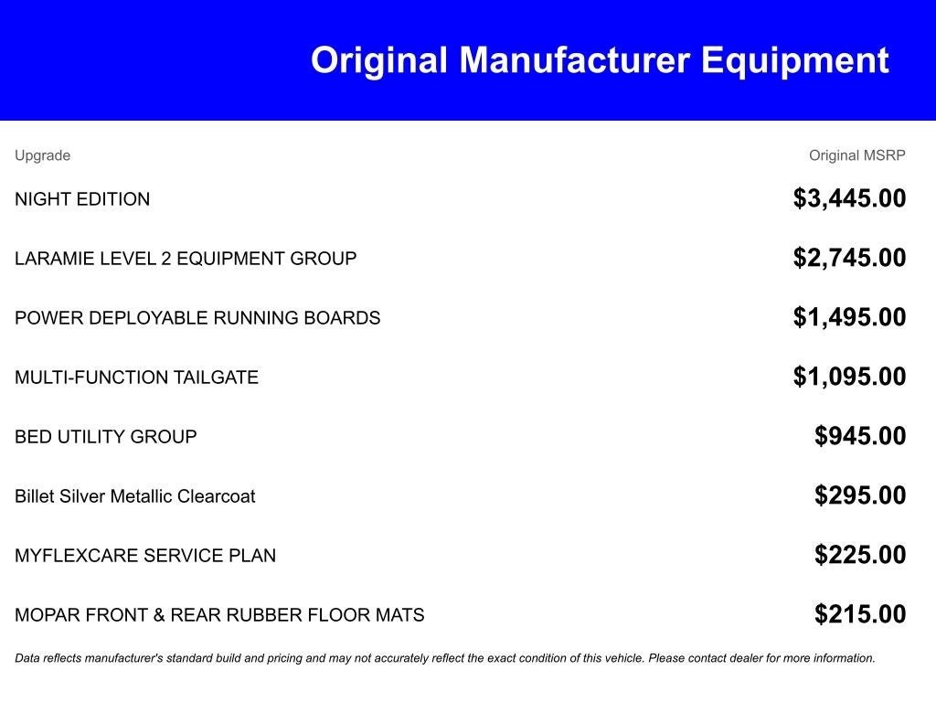 2026 RAM Ram 1500 RAM 1500 LARAMIE CREW CAB 4X4 5'7' BOX