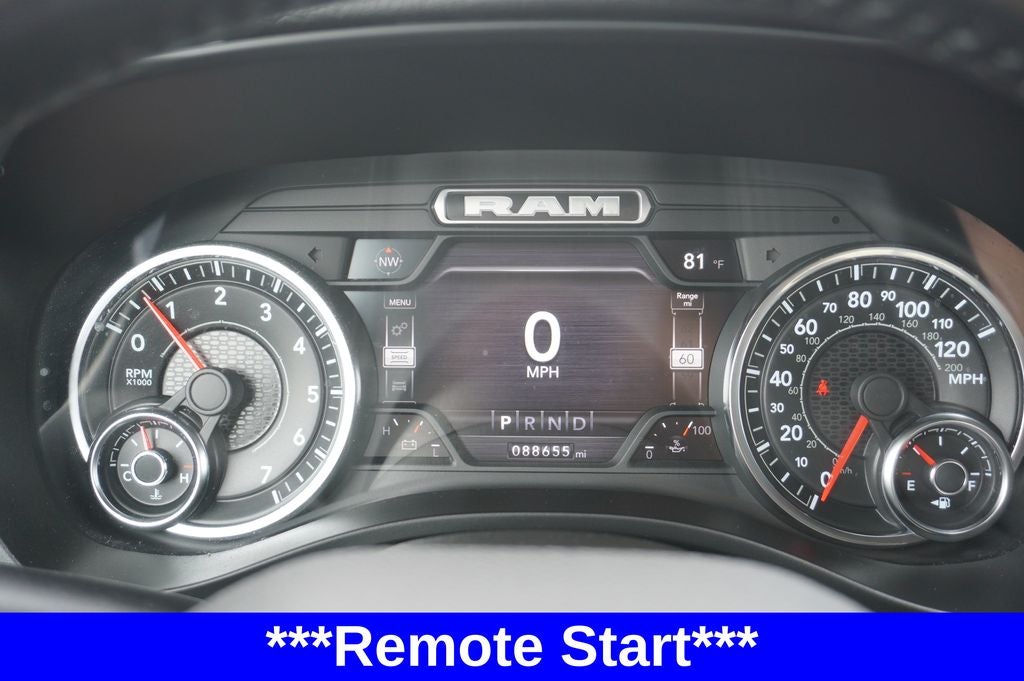 2022 RAM 1500 Big Horn Crew Cab 4x4 6'4' Box