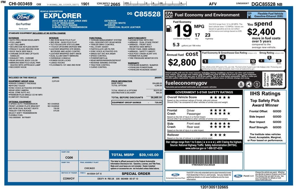 2013 Ford Explorer XLT