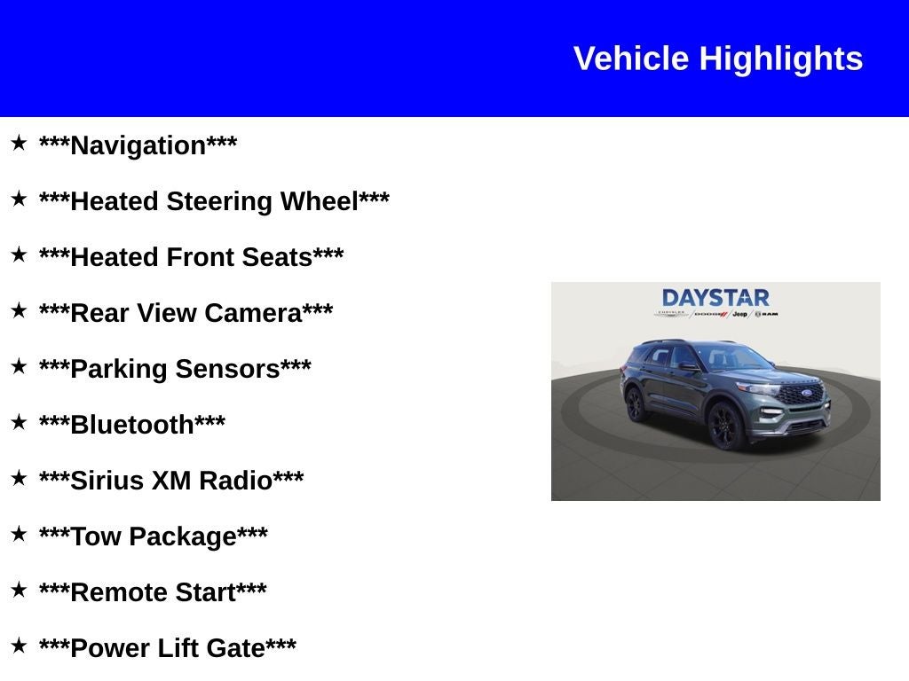 2023 Ford Explorer ST-Line