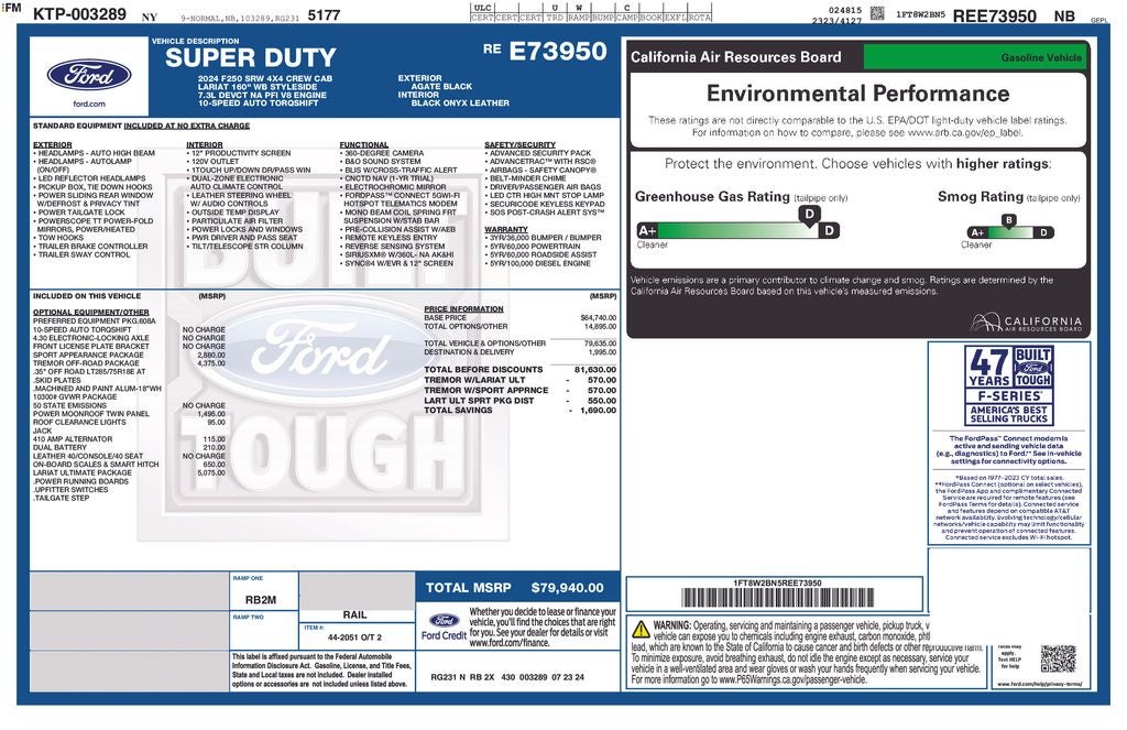 2024 Ford F-250 LARIAT