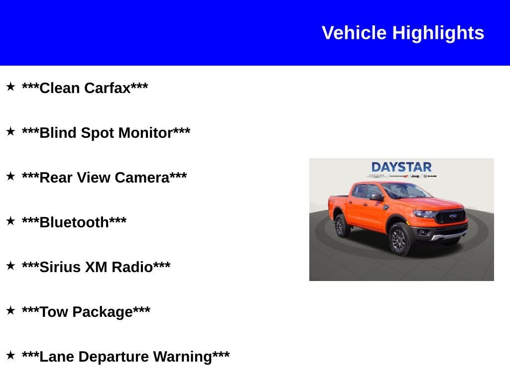 2020 Ford Ranger XLT