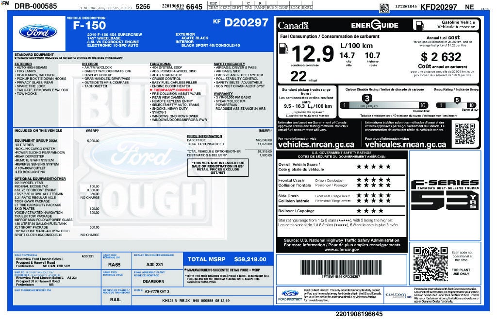2019 Ford F-150 Base