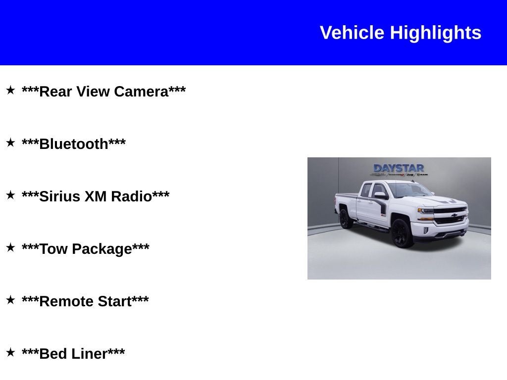 2018 Chevrolet Silverado 1500 2LT