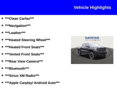 2023 GMC Sierra 1500 4WD Crew Cab Short Box AT4