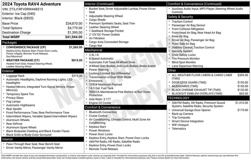 2024 Toyota RAV4 Adventure
