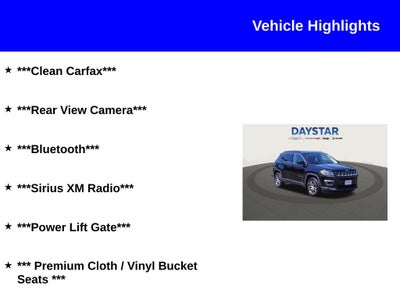 2018 Jeep Compass Latitude FWD
