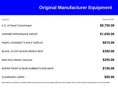 2024 RAM 3500 Tradesman Crew Cab 4x4 6'4' Box