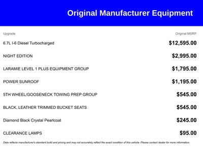 2025 RAM 2500 Laramie Crew Cab 4x4 6'4' Box