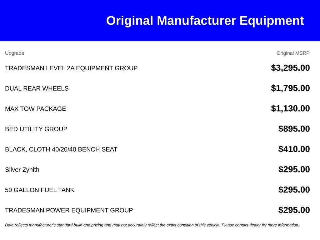 2026 RAM Ram 3500 RAM 3500 TRADESMAN CREW CAB 4X4 8' BOX