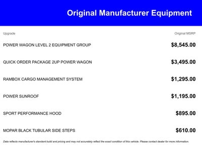 2026 RAM Ram 2500 RAM 2500 POWER WAGON CREW CAB 4X4 6'4' BOX
