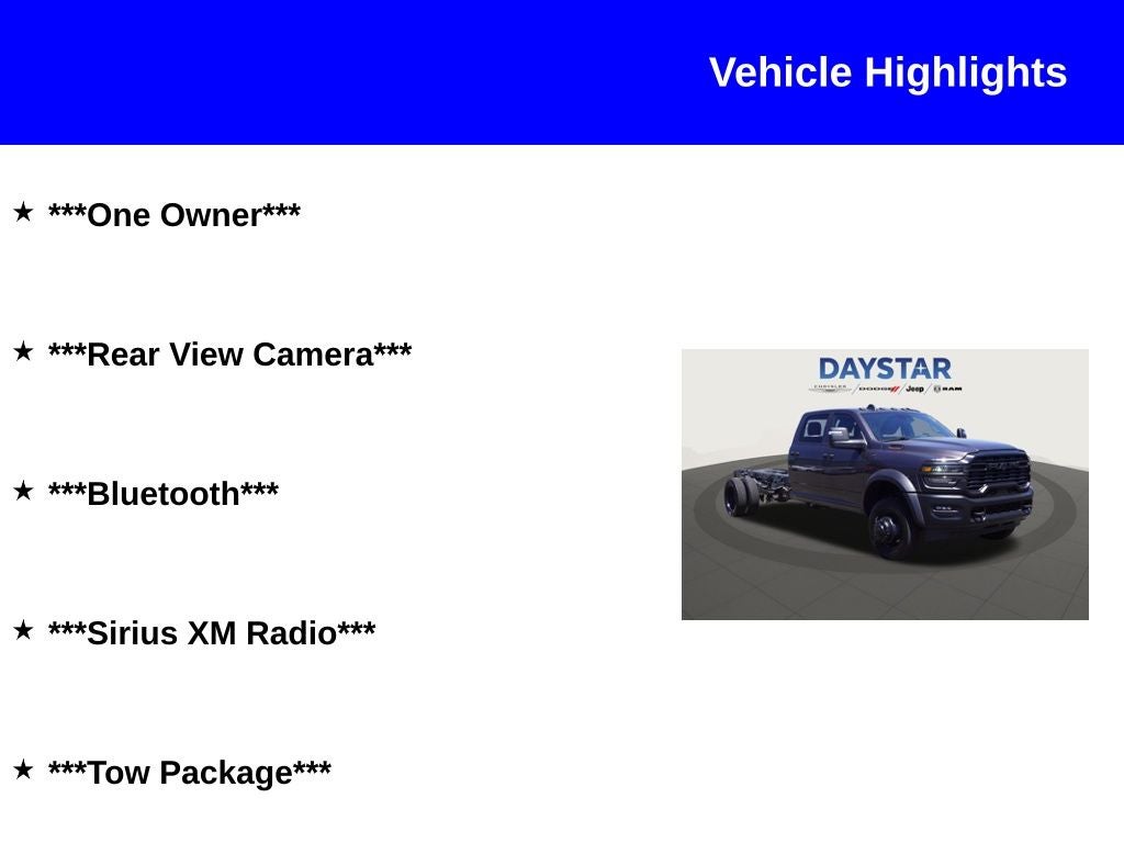 2026 RAM 5500 Chassis Tradesman/Big Horn