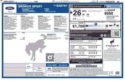 2023 Ford Bronco Sport Outer Banks