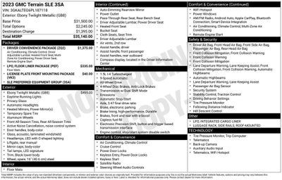2023 GMC Terrain AWD SLE