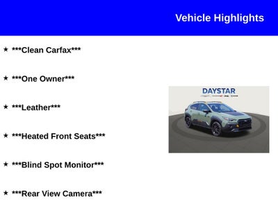 2024 Subaru Crosstrek Wilderness