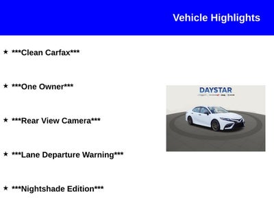 2024 Toyota Camry SE Nightshade