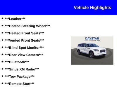 2022 Lincoln Aviator Reserve