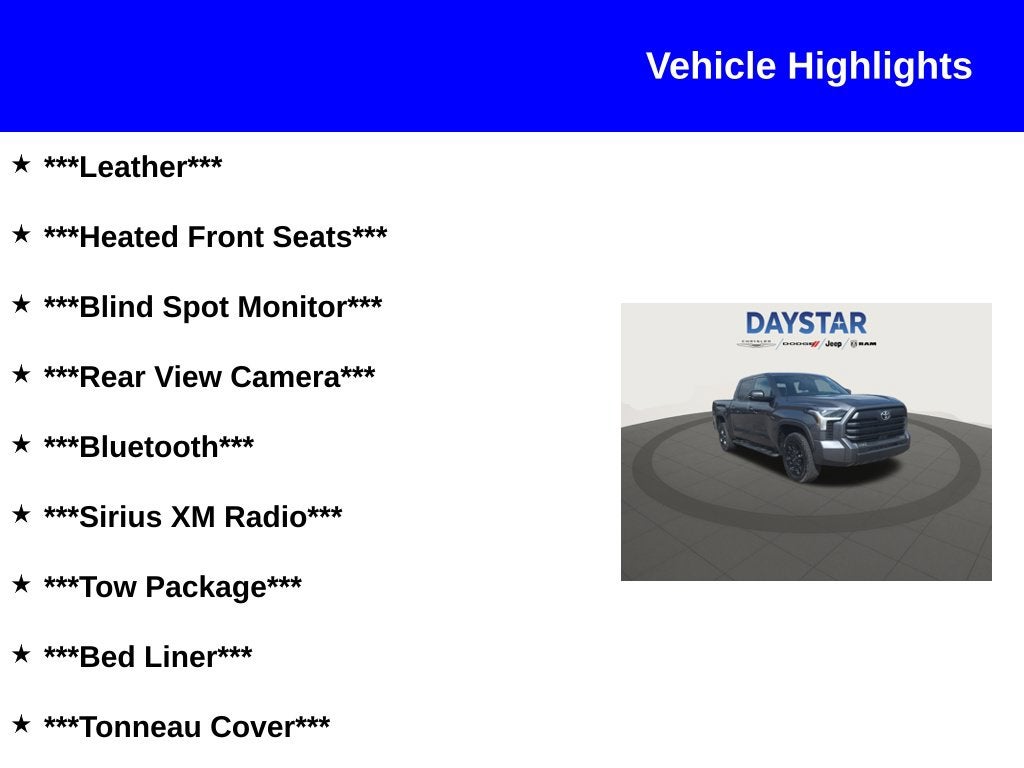 2025 Toyota Tundra SR5