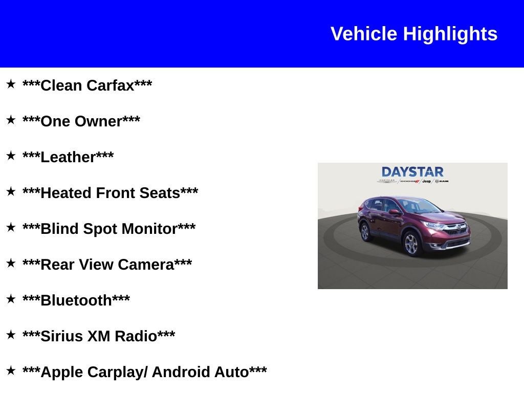 2018 Honda CR-V EX-L