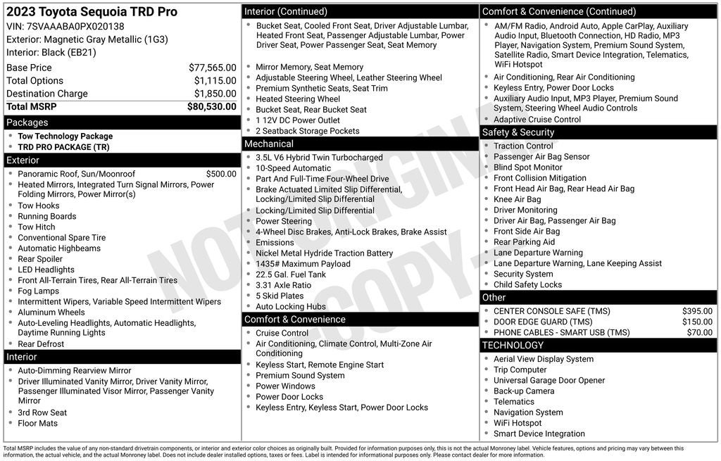 2023 Toyota Sequoia SR5