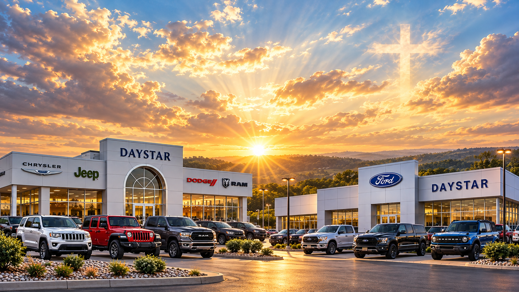 More than just a dealership: Driven by Faith. 