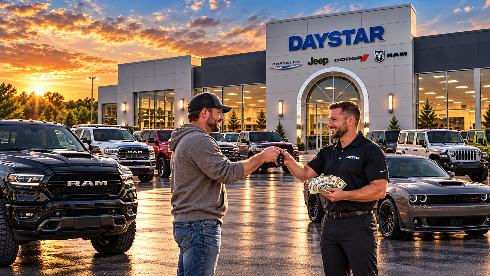 We will buy your vehicle, even if you don't buy one from us. 